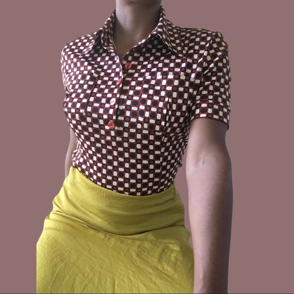 Sheborn retro vintage collared shirt